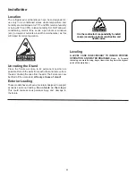 Preview for 9 page of Hussmann Chino Entyce TY3 Installation & Operation Manual