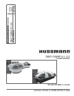Hussmann DBP-03 Installation And Operation Manual preview