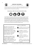 Preview for 2 page of Hussmann Excel F Installation & Operation Manual