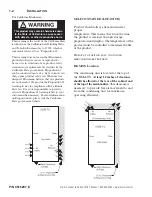 Preview for 8 page of Hussmann HGM-1 BS Installation & Operation Manual