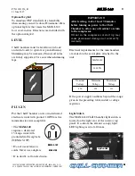 Preview for 5 page of Hussmann MAXI-140 Operator'S Manual