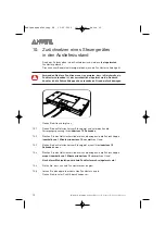 Preview for 12 page of Huwil Huwilift E-Senso+ User Manual