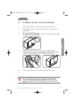 Preview for 27 page of Huwil Huwilift E-Senso+ User Manual