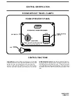 Preview for 5 page of HWH 625 Series Operator'S Manual