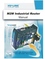 HY-LINE M2M ROUTER Manual preview