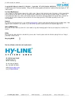 Preview for 2 page of HY-LINE M2M ROUTER Manual