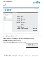 Preview for 6 page of HY-LINE M2M ROUTER Manual