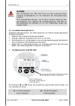 Preview for 9 page of HYDAC ELECTRONIC EDS 3000 Operating Instructions Manual