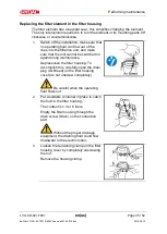 Preview for 89 page of HYDAC FILTER SYSTEMS LowViscosity Unit CoalescerDiesel LVU-CD-40 Installation And Maintenance Instructions Manual