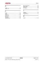 Preview for 104 page of HYDAC FILTER SYSTEMS LowViscosity Unit CoalescerDiesel LVU-CD-40 Installation And Maintenance Instructions Manual