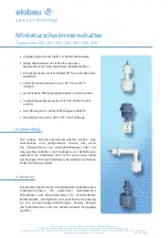 Preview for 112 page of HYDAC FILTER SYSTEMS LowViscosity Unit CoalescerDiesel LVU-CD-40 Installation And Maintenance Instructions Manual