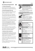 Preview for 121 page of HYDAC FILTER SYSTEMS LowViscosity Unit CoalescerDiesel LVU-CD-40 Installation And Maintenance Instructions Manual