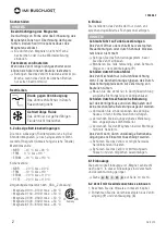 Preview for 122 page of HYDAC FILTER SYSTEMS LowViscosity Unit CoalescerDiesel LVU-CD-40 Installation And Maintenance Instructions Manual