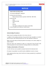 Preview for 11 page of HYDAC International OFT-HV Operating And Maintenance Instructions Manual