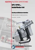 Hydac MFU-10P9S Series Operating And Maintenance Instructions Manual preview