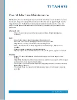 Preview for 37 page of HydraMaster Titan 875 Owner'S Manual