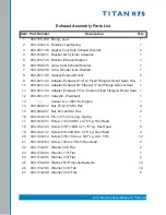 Preview for 116 page of HydraMaster Titan 875 Owner'S Manual