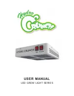 Hydro Crunch B350100200 User Manual preview