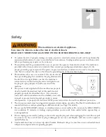 Preview for 6 page of Hydro-Force Nautilus MX3-1200JP Operating Manual