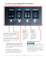 Preview for 25 page of Hydro-Force Nautilus MX3-200HE Operating Manual