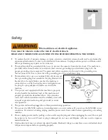 Preview for 6 page of Hydro-Force Nautilus MX500E Operating Manual