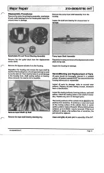 Preview for 14 page of Hydro-Gear 310-0500/0750 Service And Repair Manual