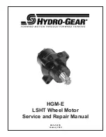 Preview for 117 page of Hydro-Gear HGM-H Series Service And Repair Manual