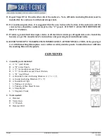 Preview for 3 page of HYDROCOWL Safe-T-Cover 300 Series Assembly Instructions