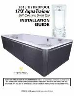 Preview for 24 page of Hydropool 17fX AquaTrainer Installation Manual