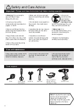 Preview for 2 page of hygena 205/3787 Assembly Instructions Manual