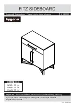 hygena 614/9305 Assembly Instructions Manual preview