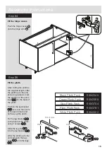 Preview for 17 page of hygena 633/2710 Assembly Instructions Manual