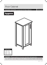 hygena 833/4455 Assembly Instructions Manual preview