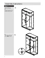 Preview for 4 page of hygena Bergen SHELF PACK Assembly Instructions Manual