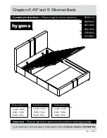 Preview for 1 page of hygena Chapton 531/790 Assembly Instructions Manual