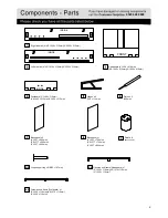 Preview for 3 page of hygena Chapton 531/790 Assembly Instructions Manual