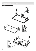 Preview for 6 page of hygena Double Robe 1947090 Assembly Instructions Manual