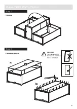 Preview for 9 page of hygena Double Robe 1947090 Assembly Instructions Manual