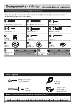 Preview for 4 page of hygena Hamlin 145/5726 Assembly Instructions Manual