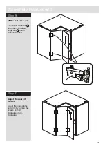 Preview for 25 page of hygena Imola Assembly Instructions Manual