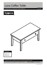 hygena Luna 460/5339 Assembly Lnstructions preview