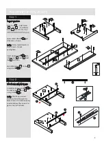 Preview for 5 page of hygena Luna TV Unit 464/9883 Assembly Lnstructions