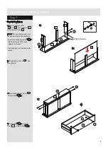 Preview for 9 page of hygena Luna TV Unit 464/9883 Assembly Lnstructions