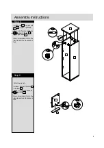 Preview for 9 page of hygena Tall boy 528/9060 Assembly Lnstructions