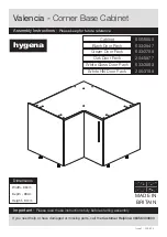 hygena Valencia 656/5800 Assembly Instructions Manual preview