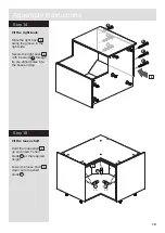 Preview for 11 page of hygena Valencia 656/5800 Assembly Instructions Manual