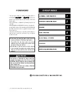 Preview for 2 page of HYOSUNG 2002 Comet 125 Service Manual