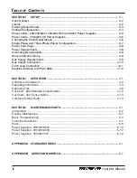 Preview for 7 page of Hypertherm Powermax 1100 Operator'S Manual