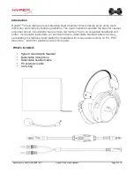 Preview for 3 page of HyperX Cloud Alpha Installation Manuals