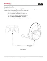 Preview for 9 page of HyperX Cloud Alpha Installation Manuals